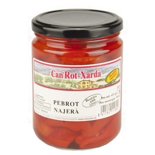 11184 Pebrot najerà en tires 445ml