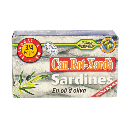 20001 Sardines en oli d’oliva 3/4 peces 125ml